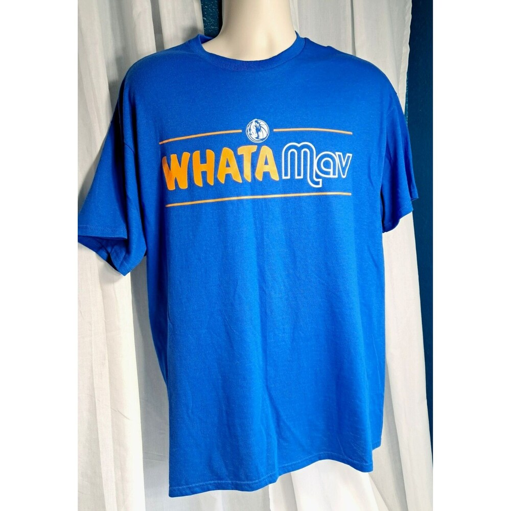Whatmav Dallas Mavericks Special Edition Shirt Size XL Whataburger